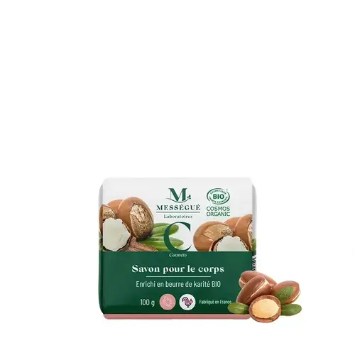Savon pour le corps au karité bio Messeg