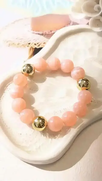 Bracelet Bubble rose