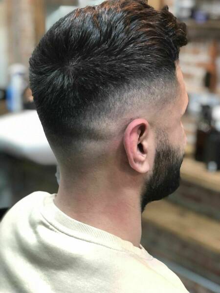 An expert skin fade by our most recent hire, Sal