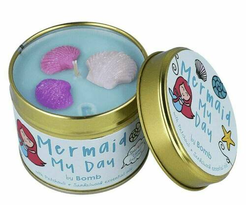 Mermaid My Day Tinned Candle