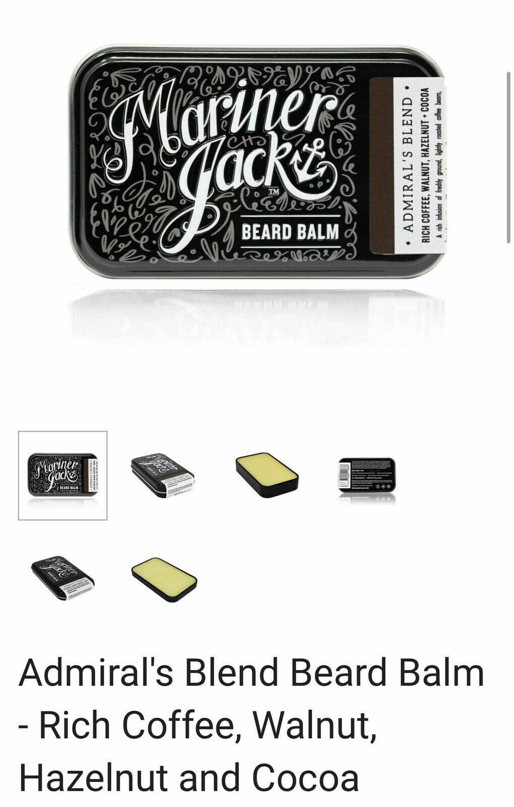 Beard Balm Admirals Blend ( inc Uk Postage)