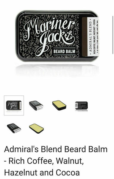 Beard Balm Admirals Blend ( inc Uk Postage)