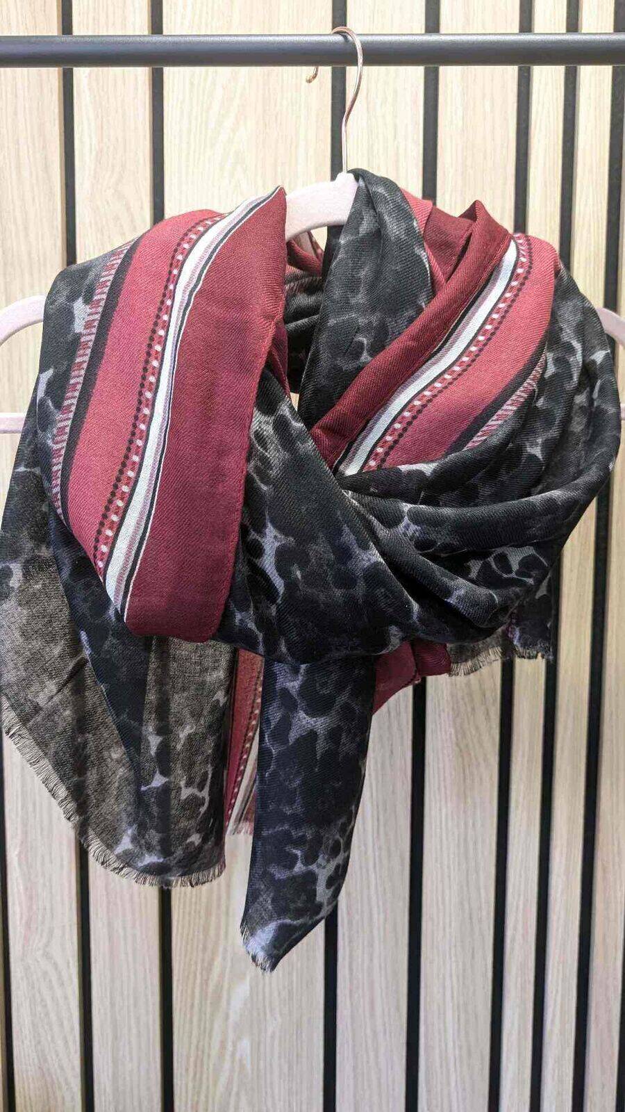 Foulard Romy Bordeaux