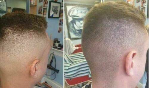 No filter freshen up fade for the sharp Gent.