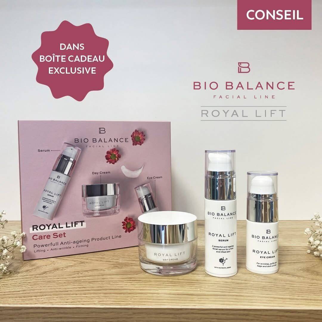Coffret cadeau bio balance royal lift