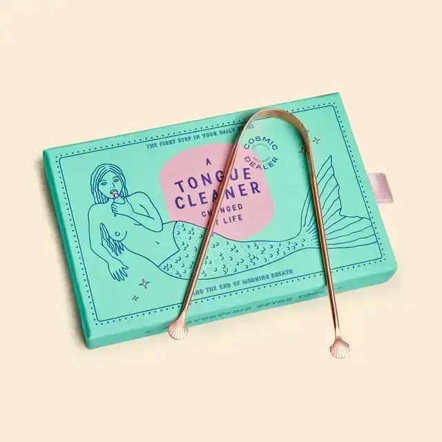 Gratte Langue en Cuivre