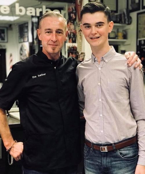 Ronan O’Reilly got a surprise free Haircut today!;) He was the first person to use the Website/App to book in for a cut just over a year ago! ✂️www.37thebarber.co.uk #anniversary
