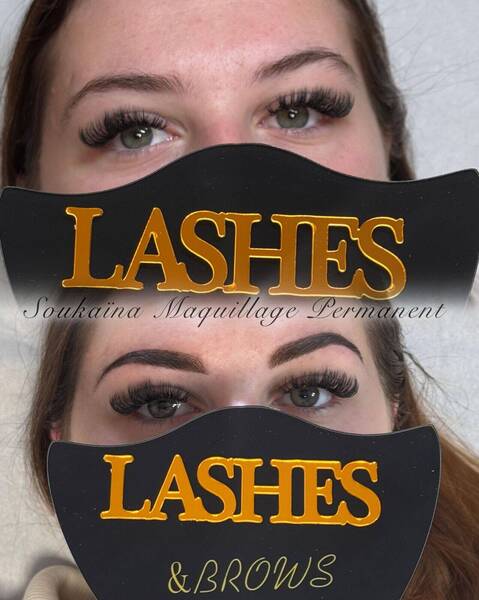 Restructuration des sourcils au henné végétal #clermontferrand 