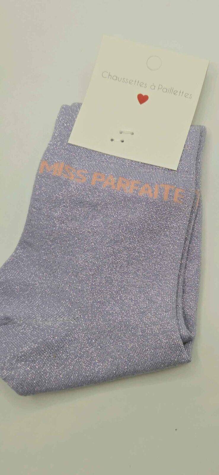 Chaussettes à Paillettes Miss Parfaite