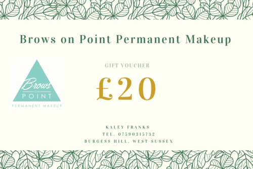 Permanent Makeup Gift Voucher