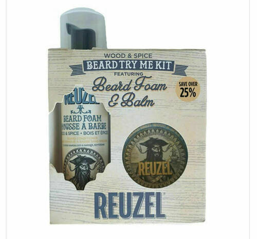 Reuzel Beard foam & Balm Set (inc Uk Postage)