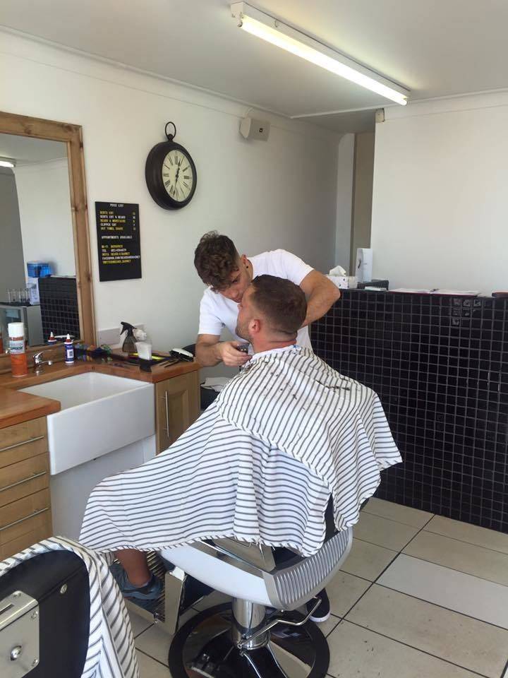 Kieran Worthington doing his thing this afternoon