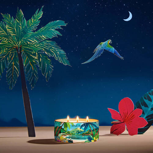 Coffret bougie parfumée XL Moana 