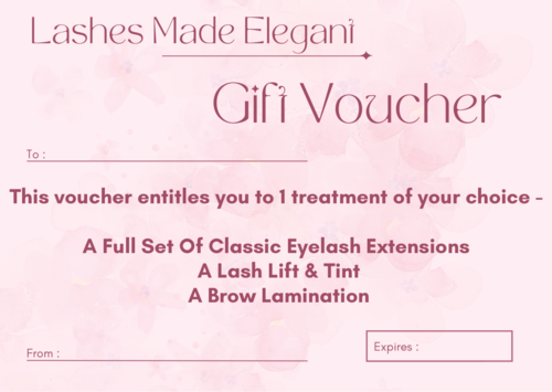 Treatment Gift Voucher
