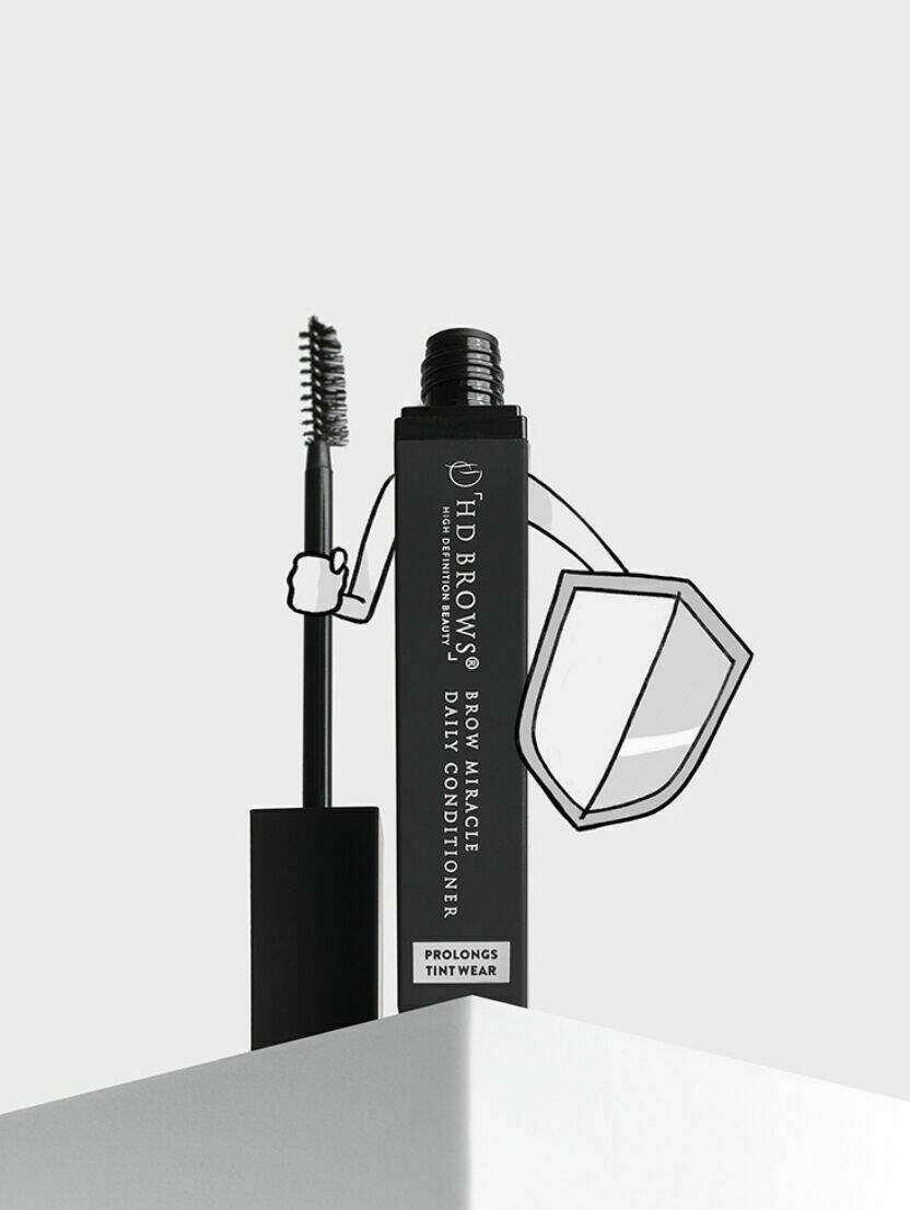 HD Brows brow conditioning serum & tint lock