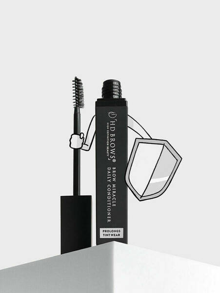 HD Brows brow conditioning serum & tint lock