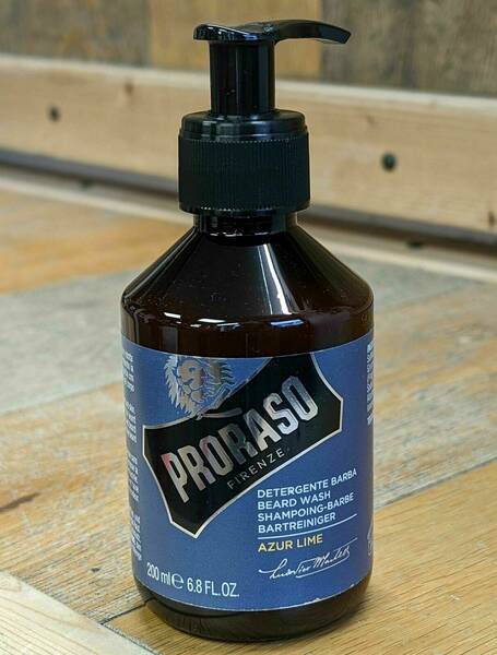 Proraso Azur Lime beard wash