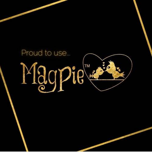 Proud to use Magpie only gel colours.