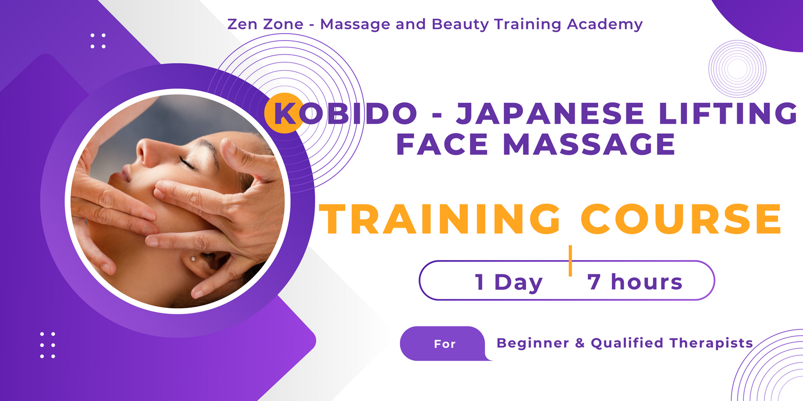1 Day Training Course - KOBIDO Japanese Lifting Face Massage 