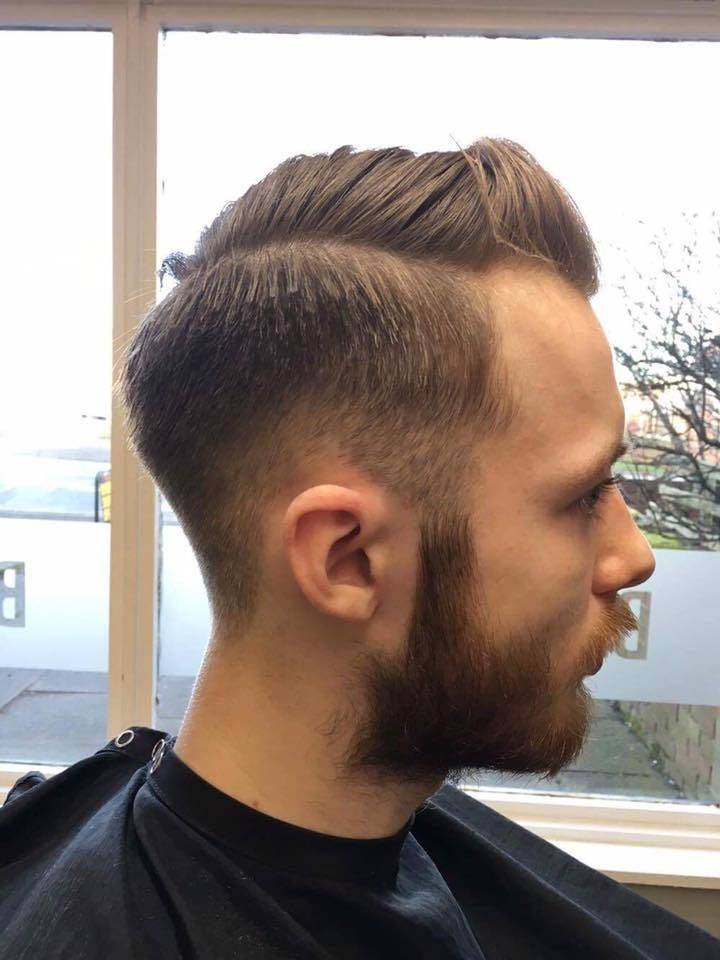 Comb over leaving weight in crown and side hair done by Ryan #ccbarberingco walk ins and appointments always welcome