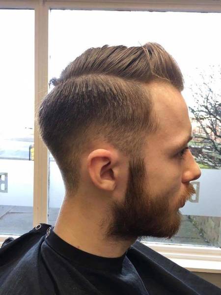 Comb over leaving weight in crown and side hair done by Ryan #ccbarberingco walk ins and appointments always welcome