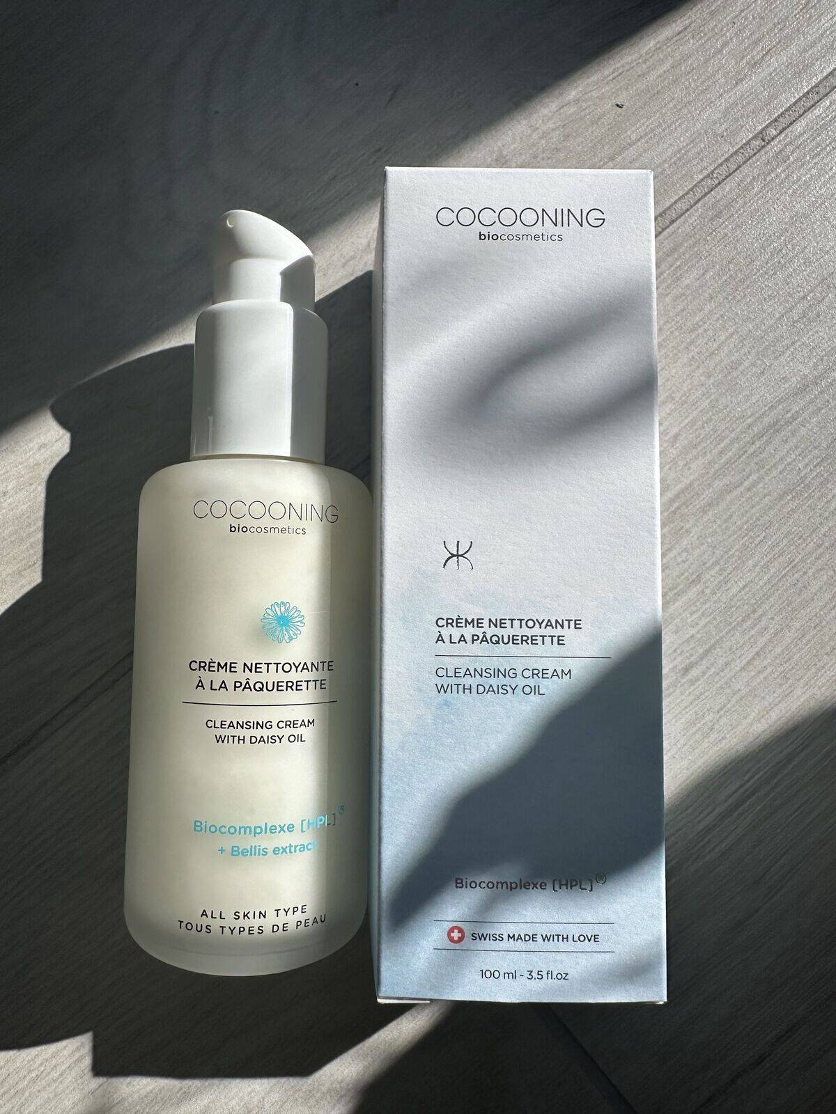 Crème nettoyante à la pâquerette, tout type de peau