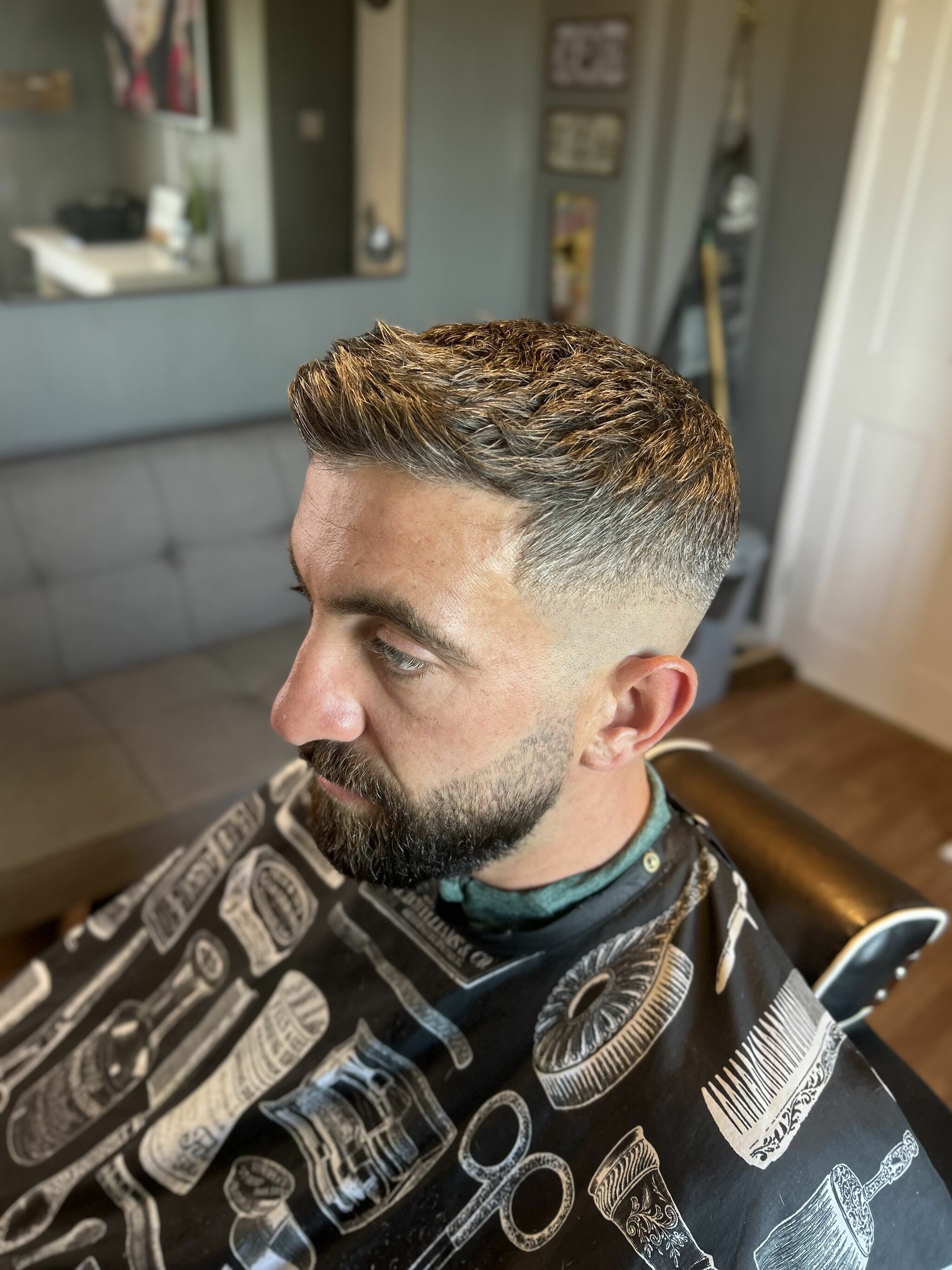 Textured n messy spike