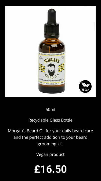 Beard oil 