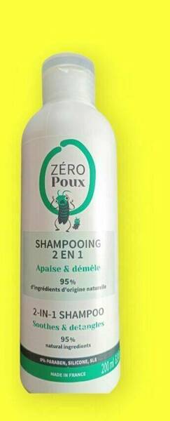 Shampooing zéro poux