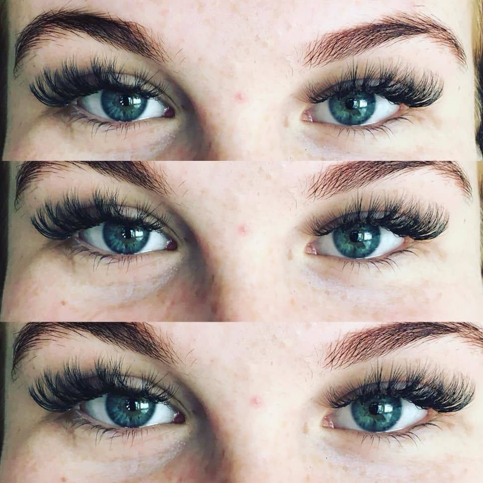 Russian volume lashes 