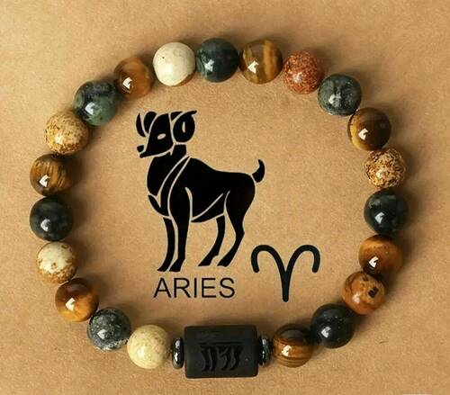  Signé de feu Bracelet astrologique bélier,lion, sagittaire 