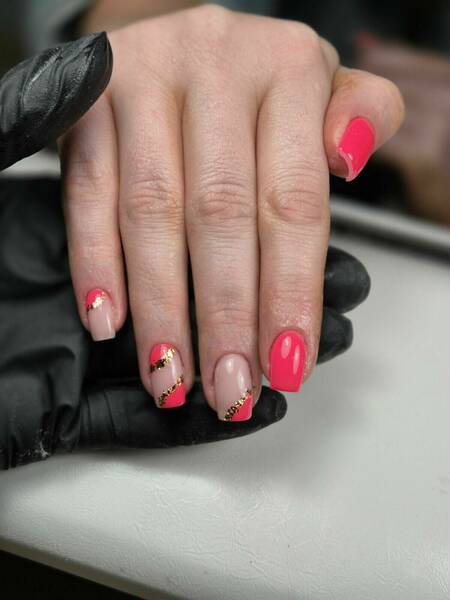 Gel Couleur Unie avec motifs