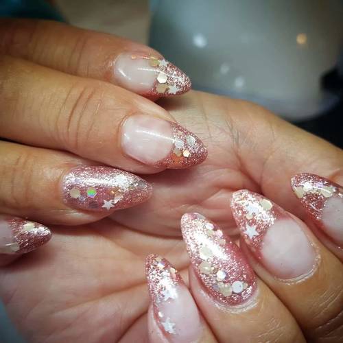Glitter ombre