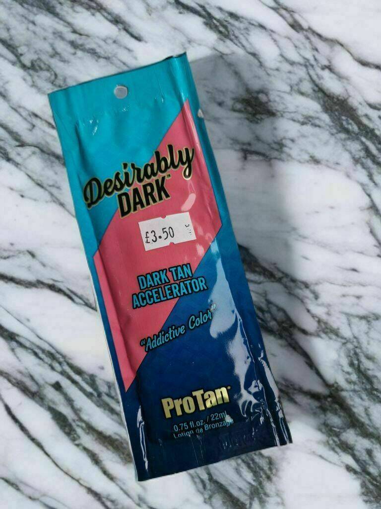 Pro Tan Desirably Dark Dark Tanning Accelerator Sachet 22ml