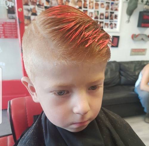 Kids cuts at dudes