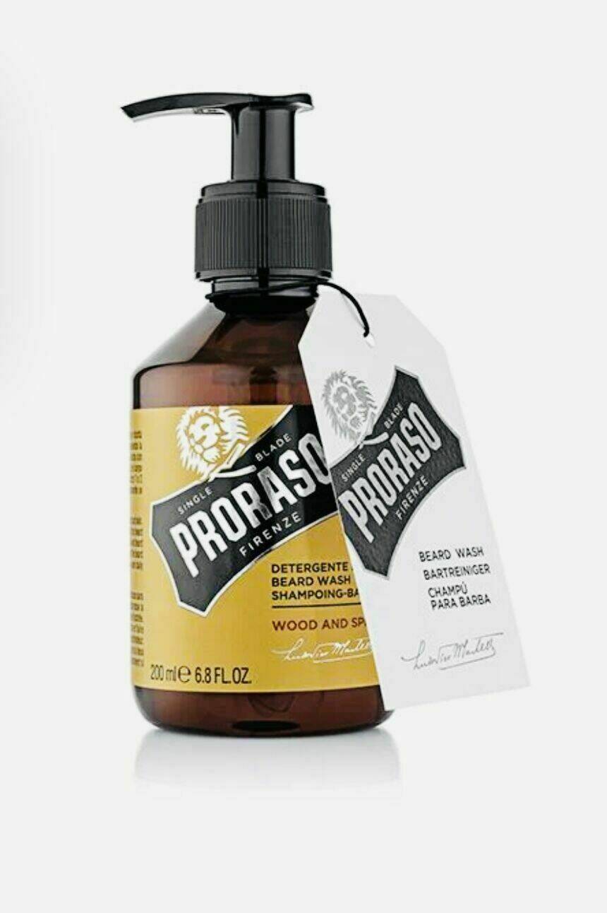 Shampooing barbe Wood and spice 