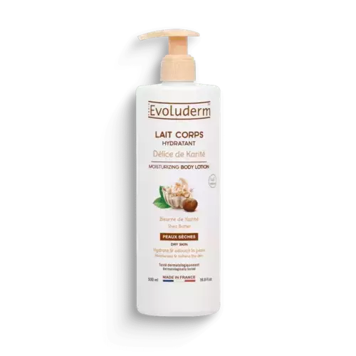 Lait corps hydratant Délice de karité  500 ml