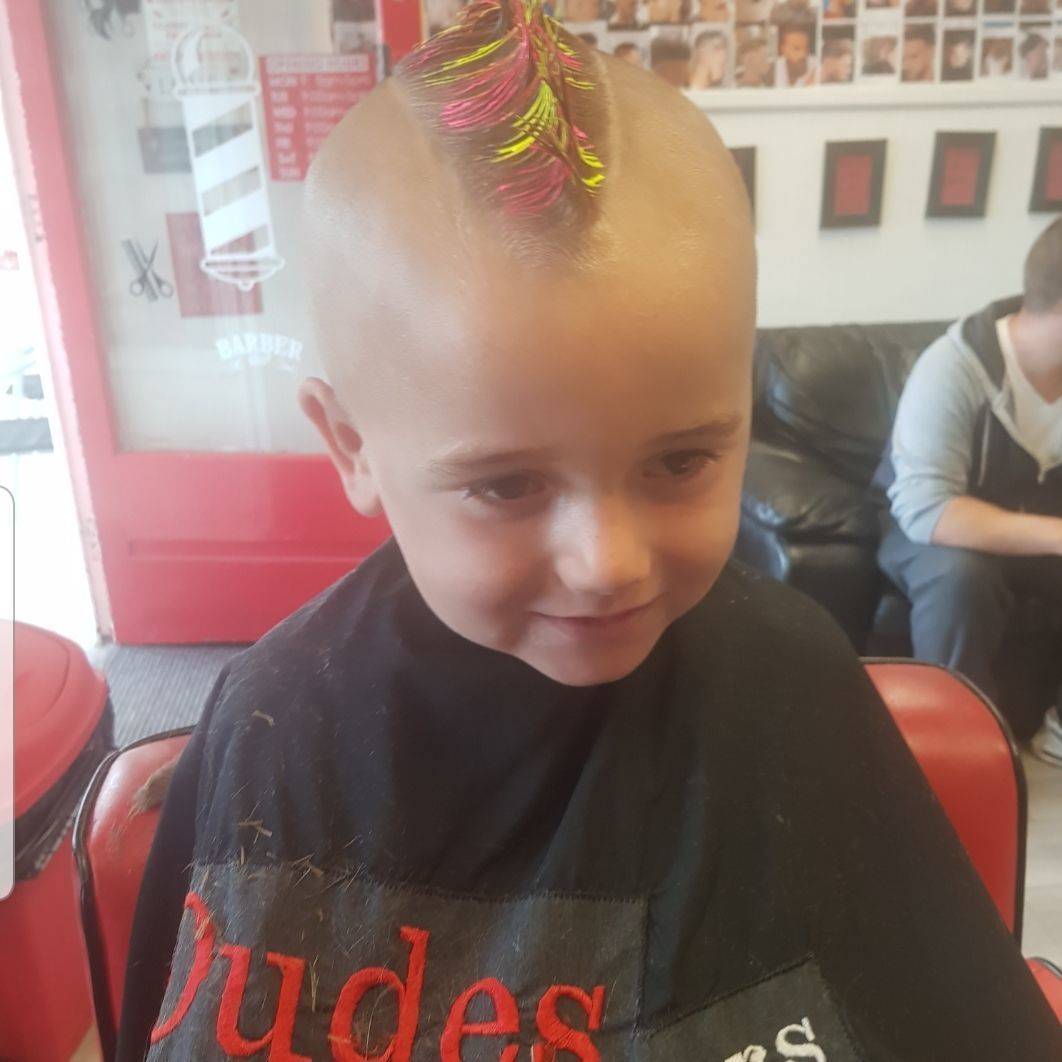 Kids cuts at dudes