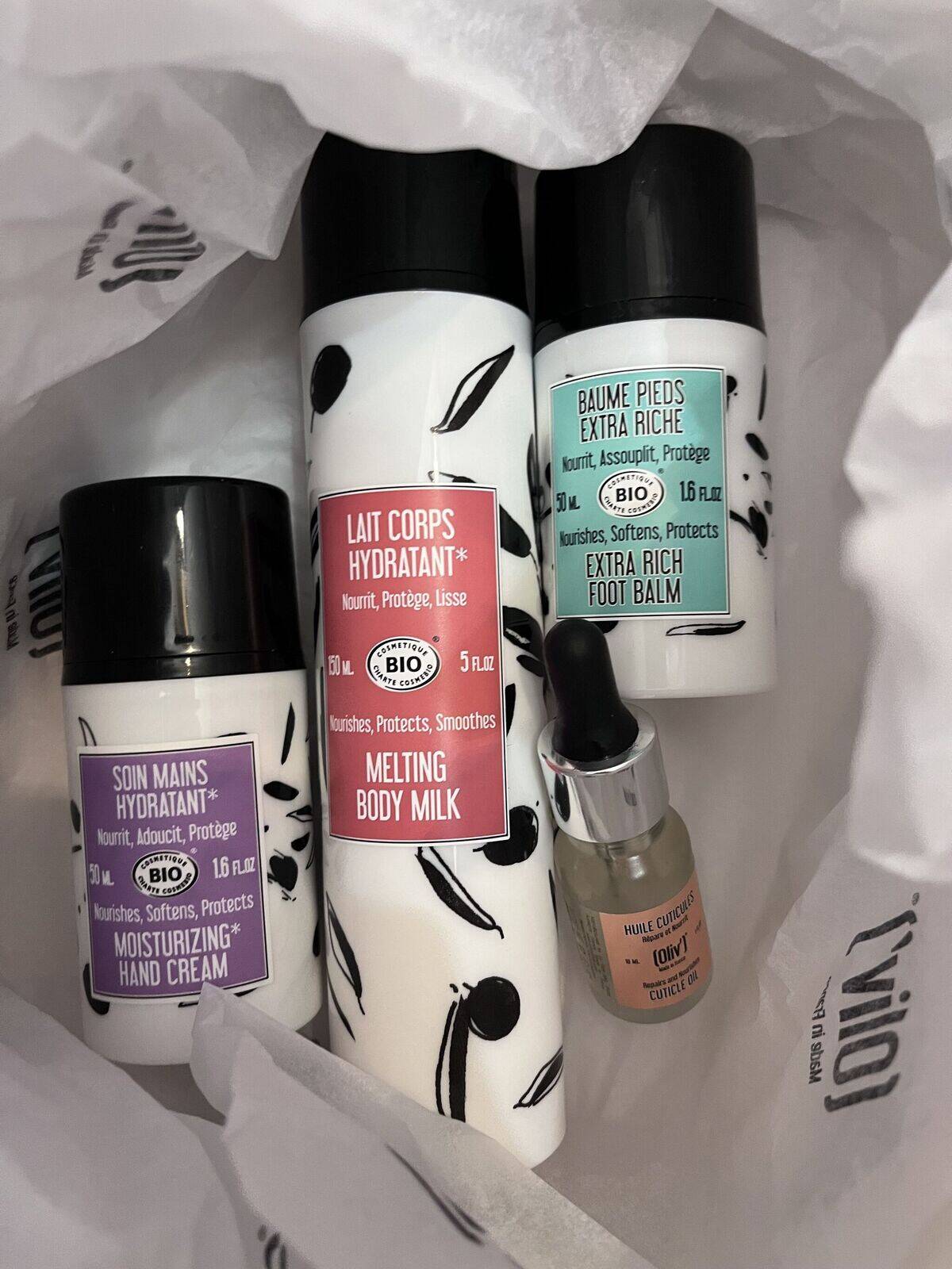 Coffret soin du corps