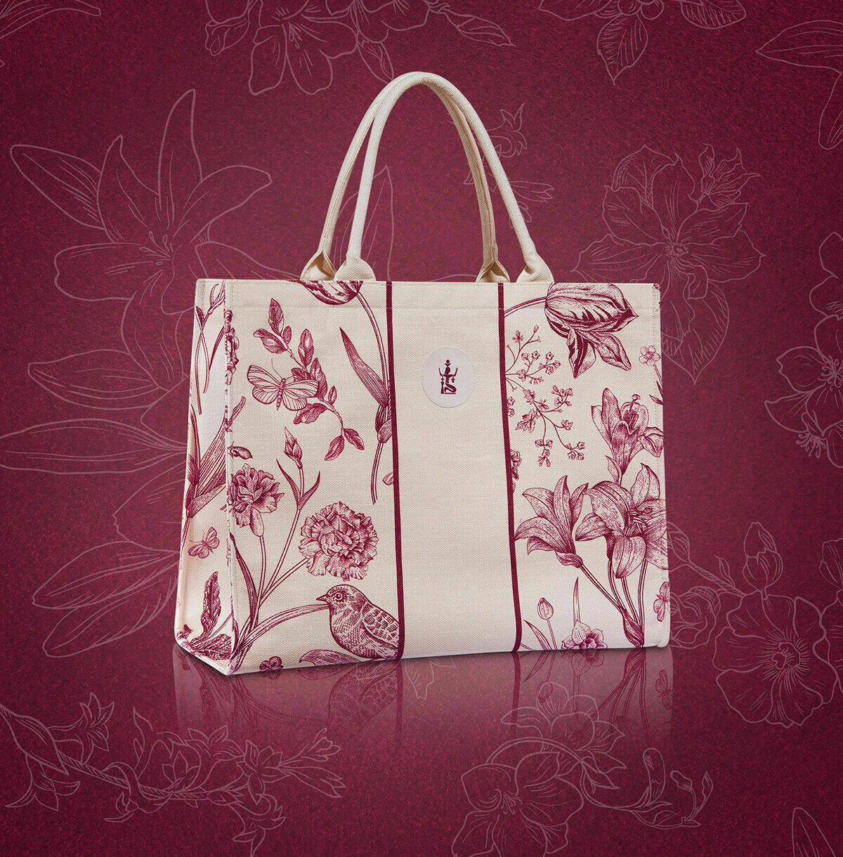 SAC PRINTEMPS ETE 2024 ROSE FLEUR OFFERT POUR L'ACHAT DE 2 PRODUITS SOTHYS CREME+SERUM DE LA GAMME JEUNESSE