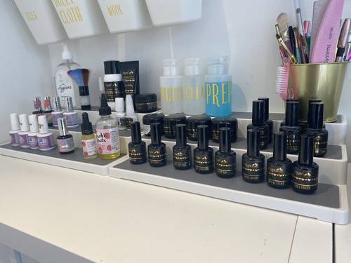 A selection of builders, bases and top coats. 