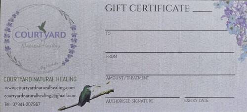 £80 Gift Voucher - Ideal for a New Client Initial Reiki session - 1 hr 30 mins