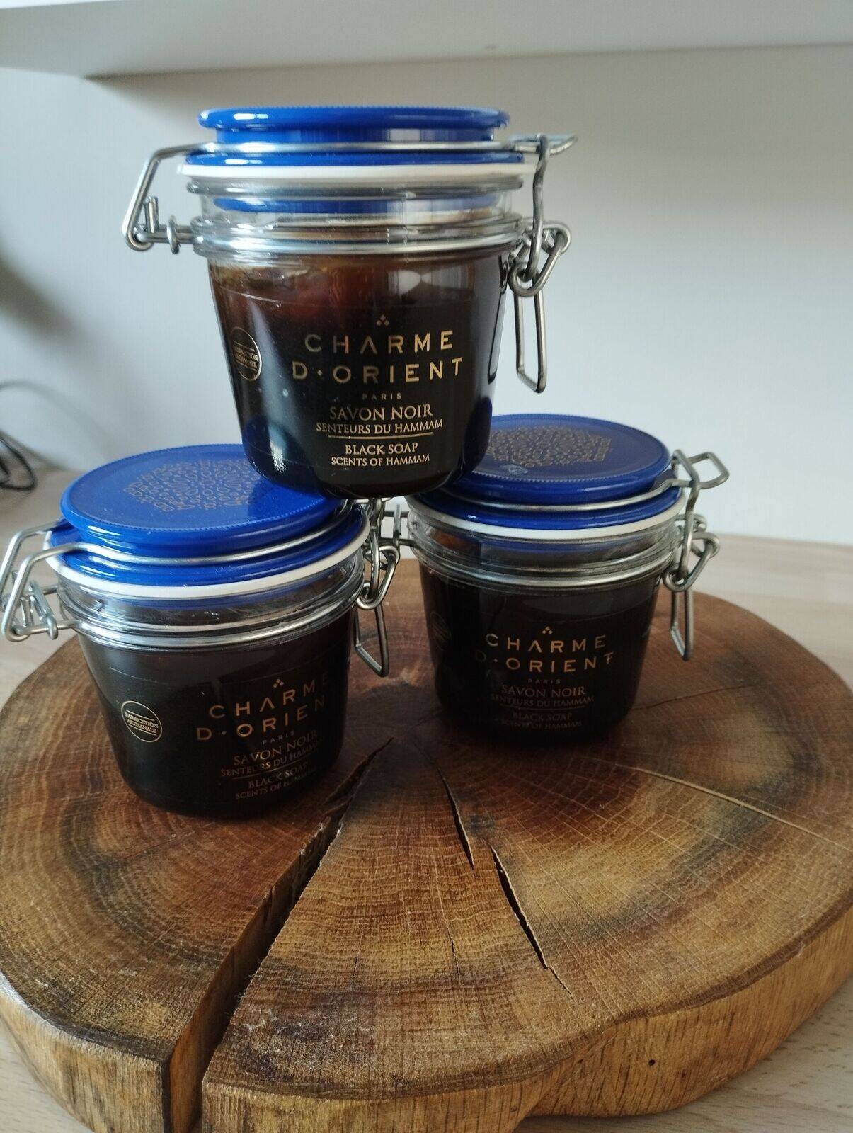 SAVON NOIR  (pour gommage) "Charme d'Orient"