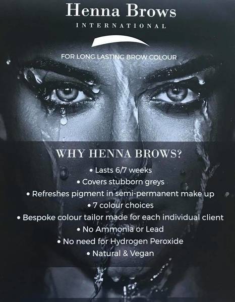 Look me in the brows! Intro price of £20 until end September 
