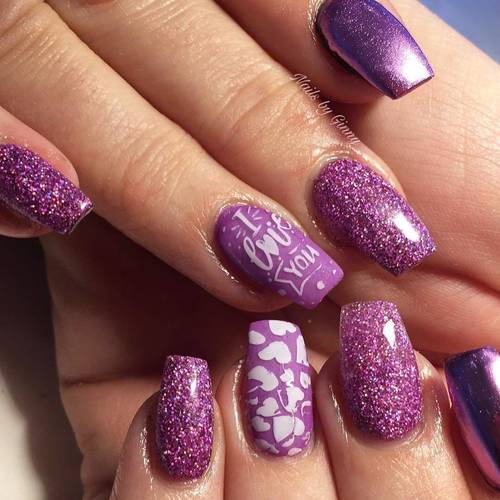 How beautiful are these? Clients choice too. #shiningclaws #acylicnails #nailsaddict #naildesigns #nails