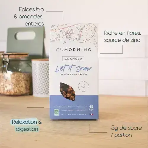 nüMorning - GRANOLA -  Let it Snow
