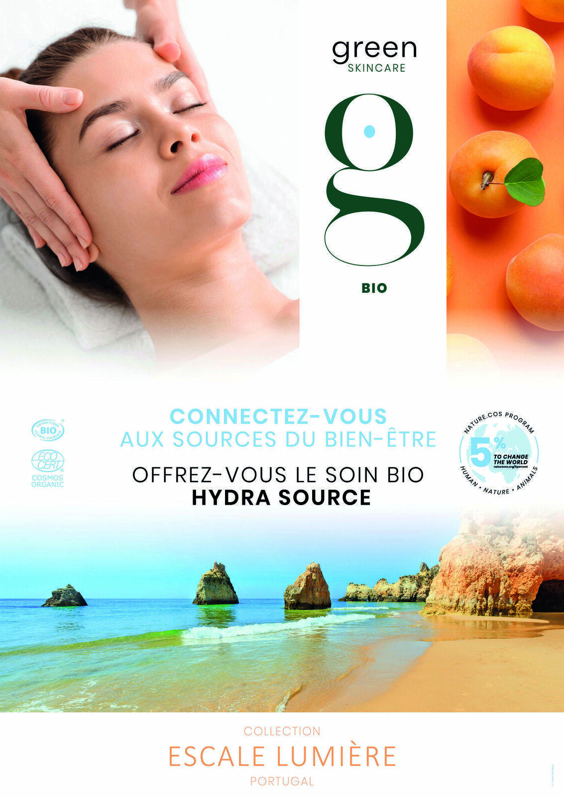 Forfait 5 Séances : Soin visage HYDRA-SOURCE (1h)