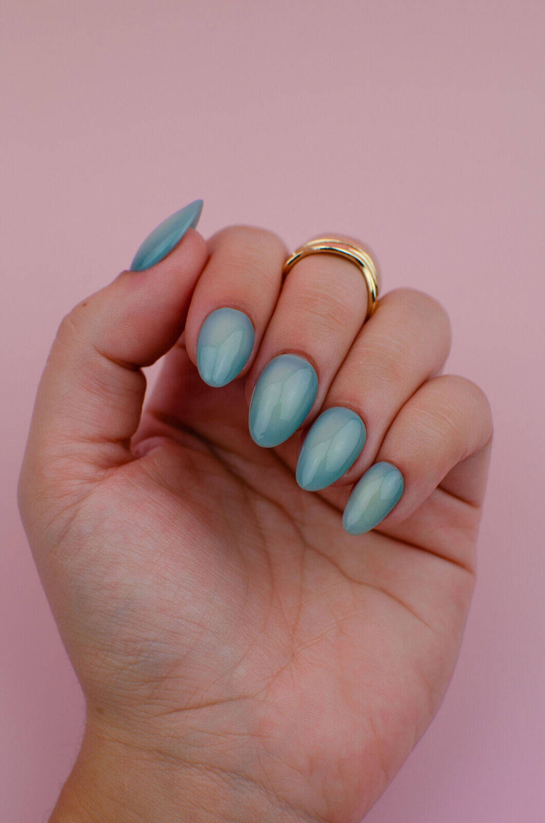 Press on nail art simple