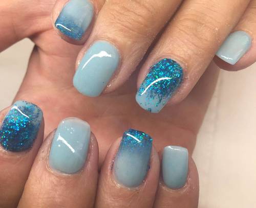 Blue, blue is so hot this July! 