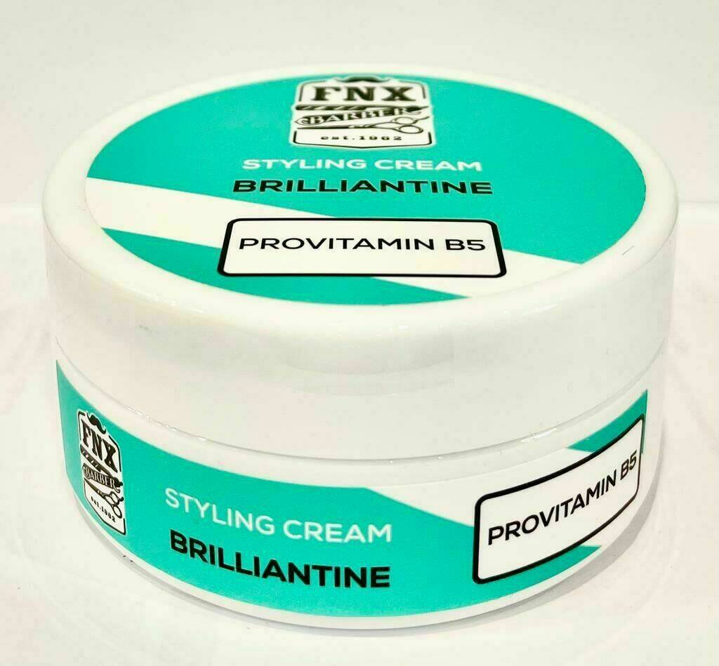 Brilliantine, soin et légère fixation pour cheveux  